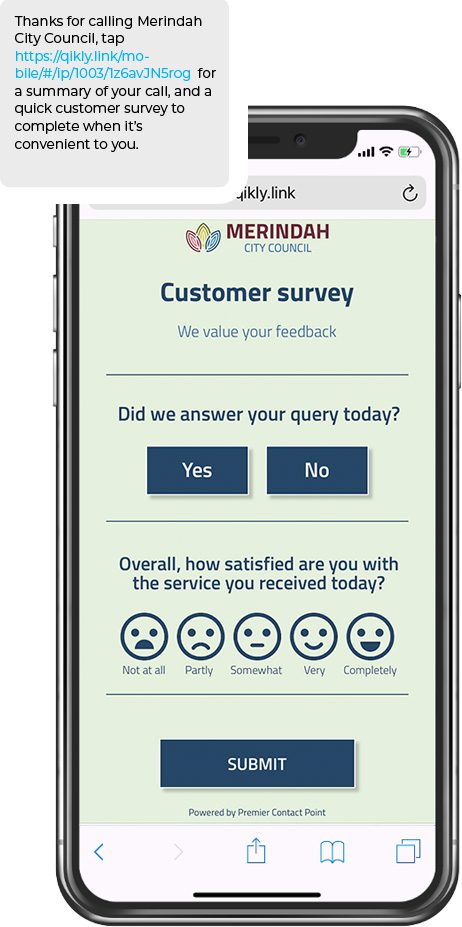 Merindah Call survey web